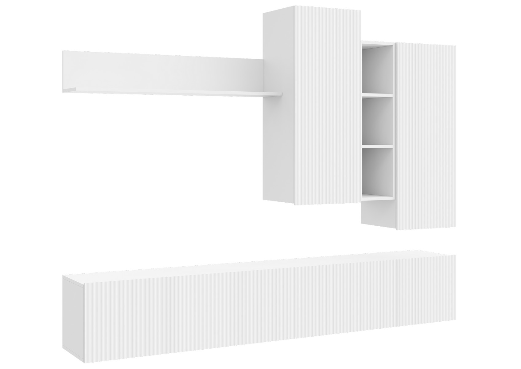 СКАНДИ СТЕНКА МДФ НМ-001