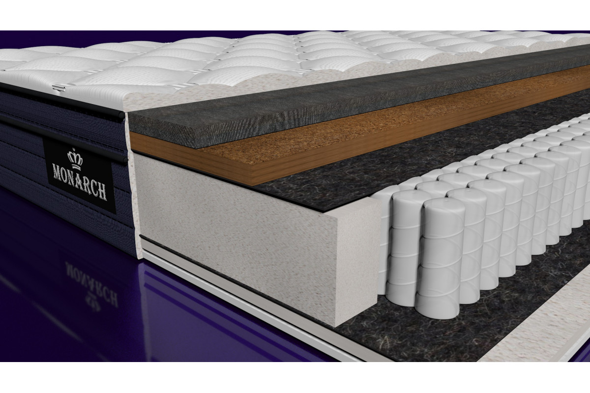 0,90 х 2,00 "Монарх Жесткий" Матрац 