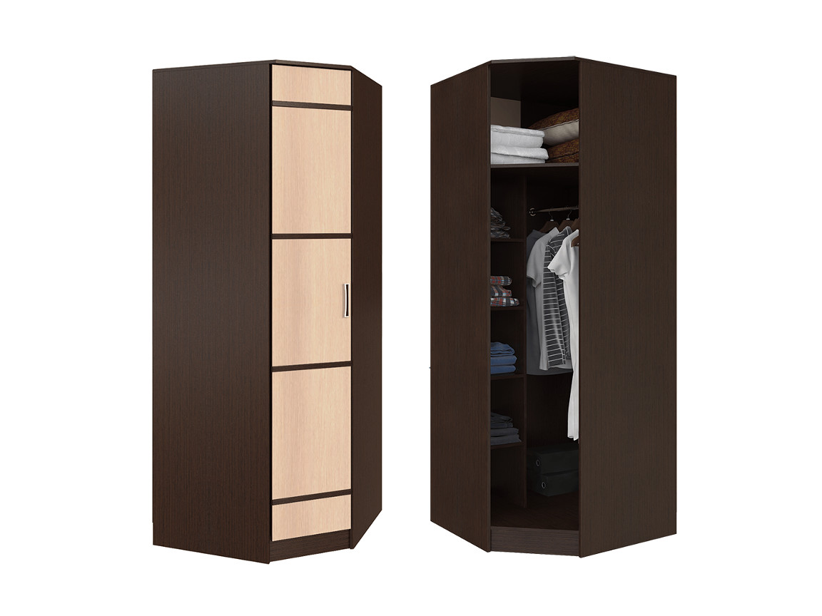 "Сакура" Шкаф угловой (Венге лоредо)