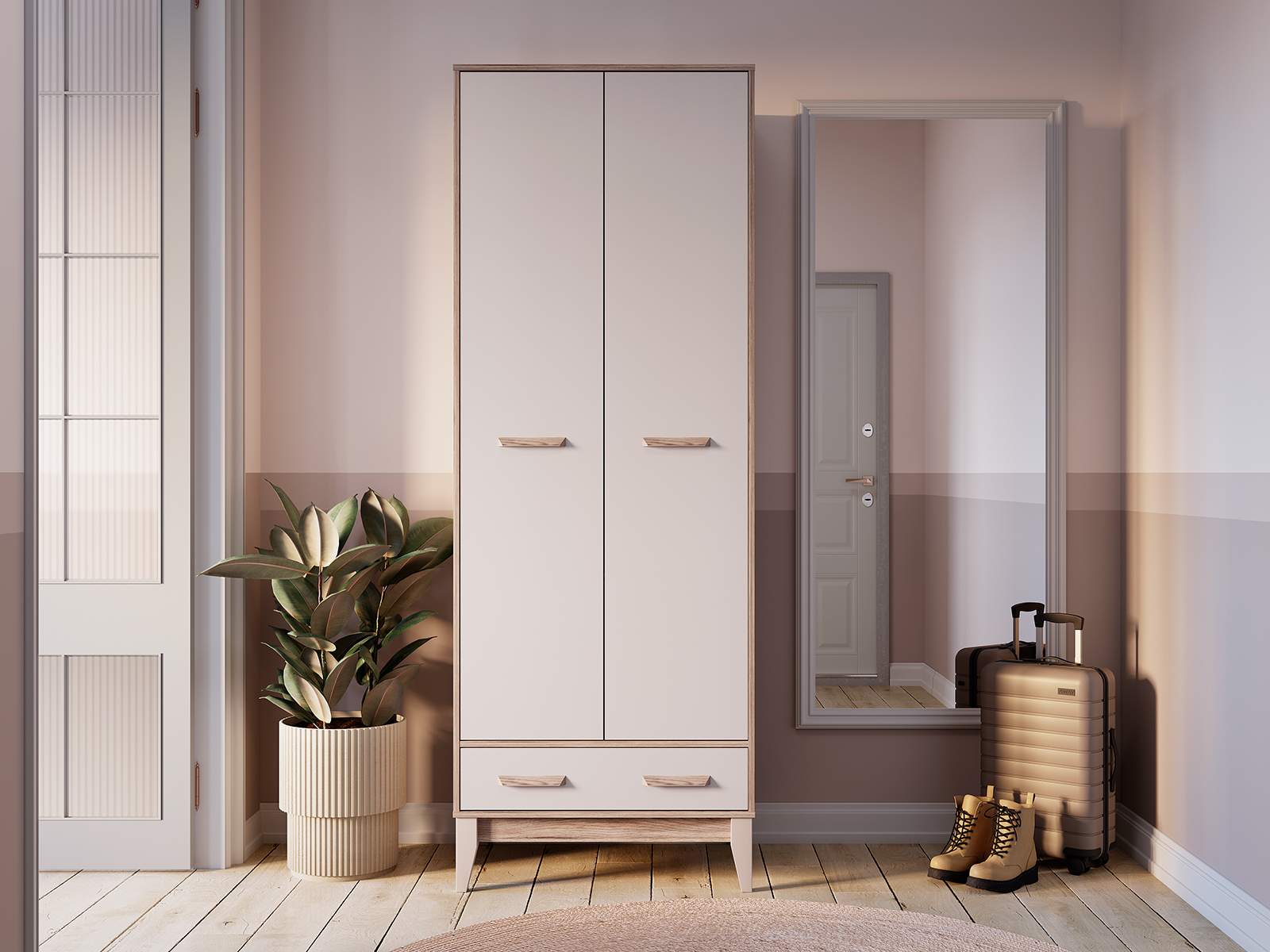 "Скандика" Шкаф 2-х ств. ШК-04