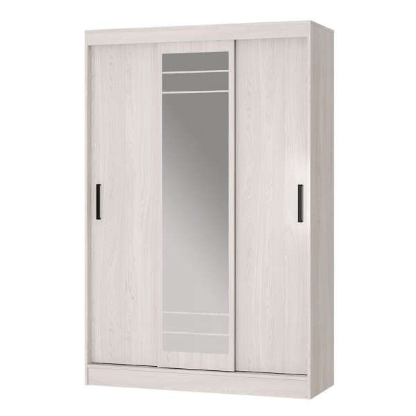 "Тео" Шкаф-купе Ясень белый