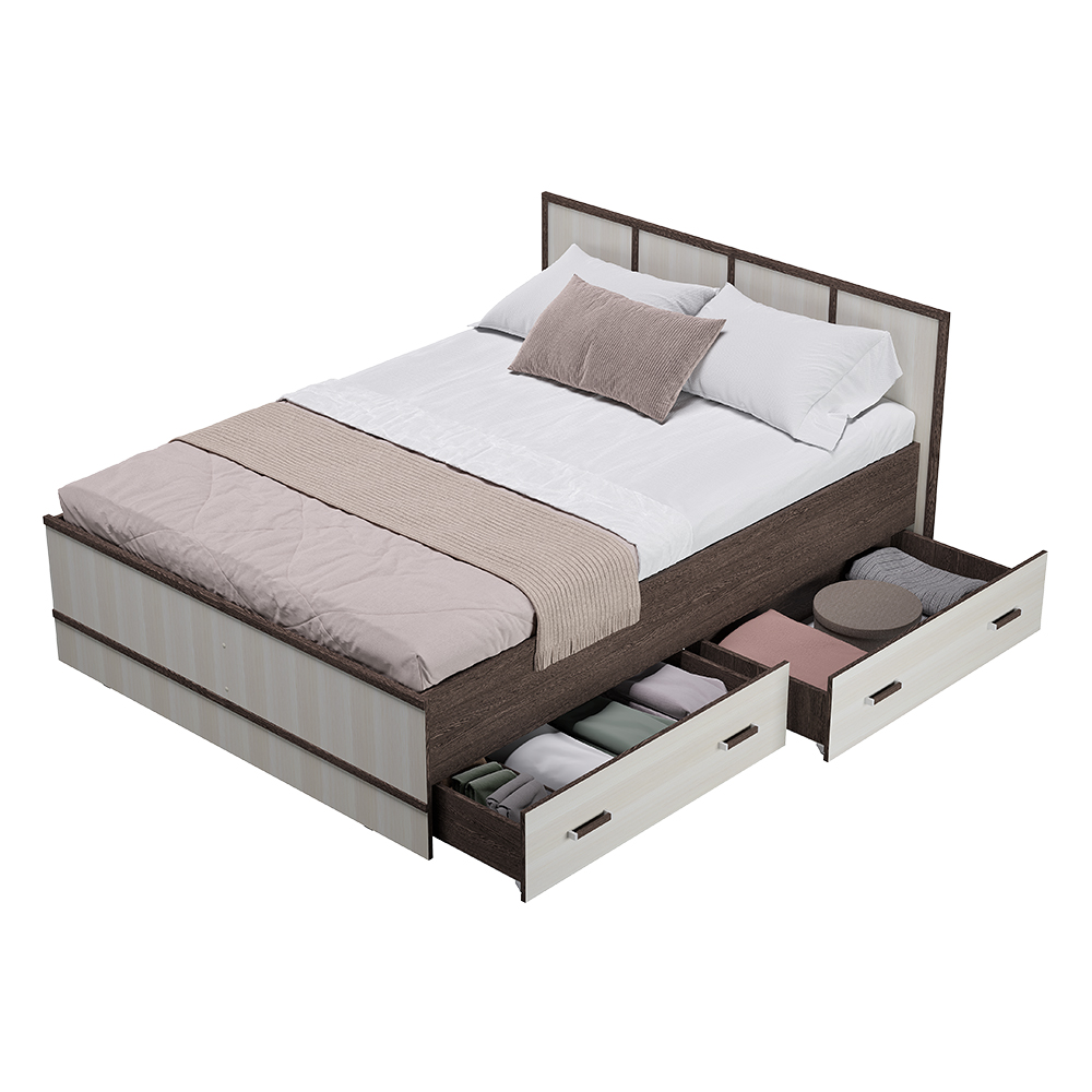 "Сакура" LIGHT Кровать 1,60 (Венге лоредо)