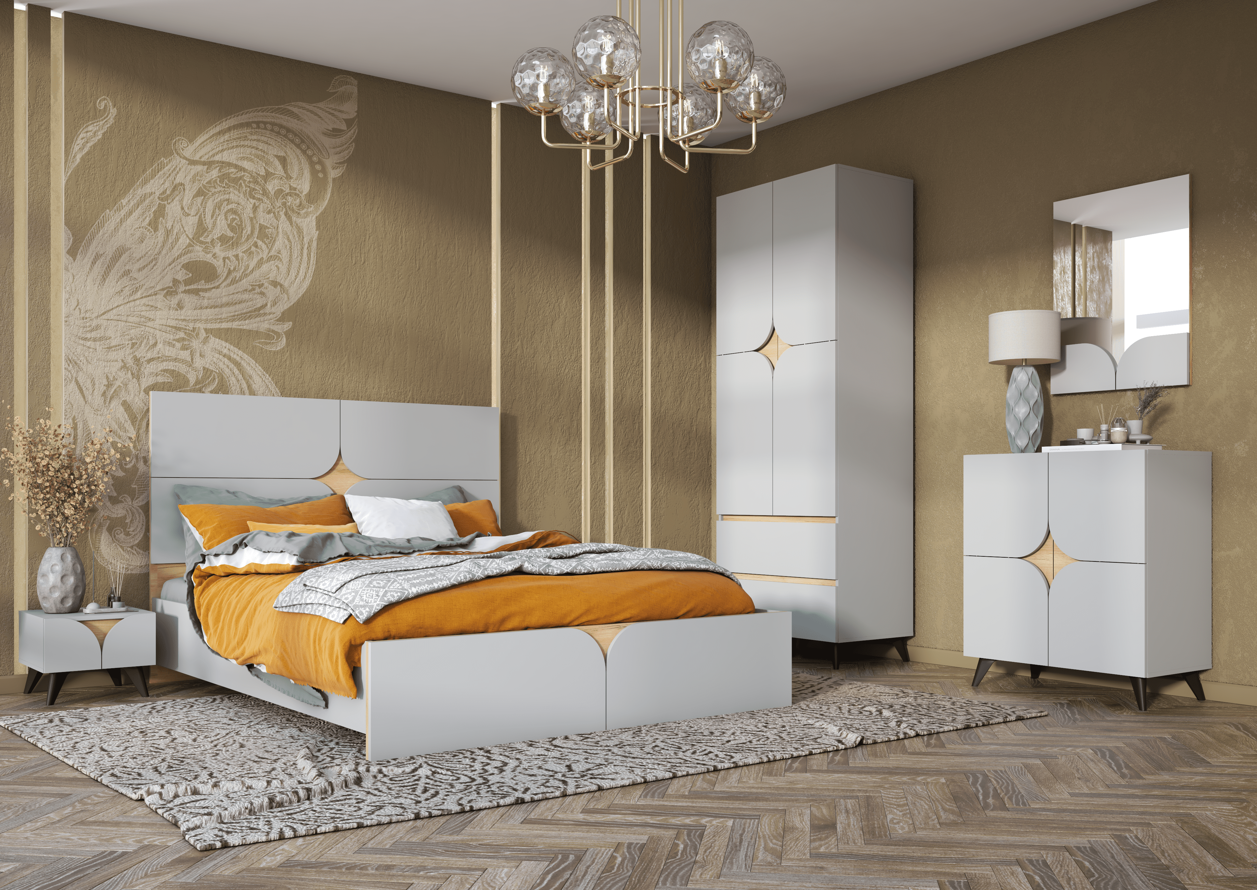 "Селена" Шкаф -001 (3-х ств)