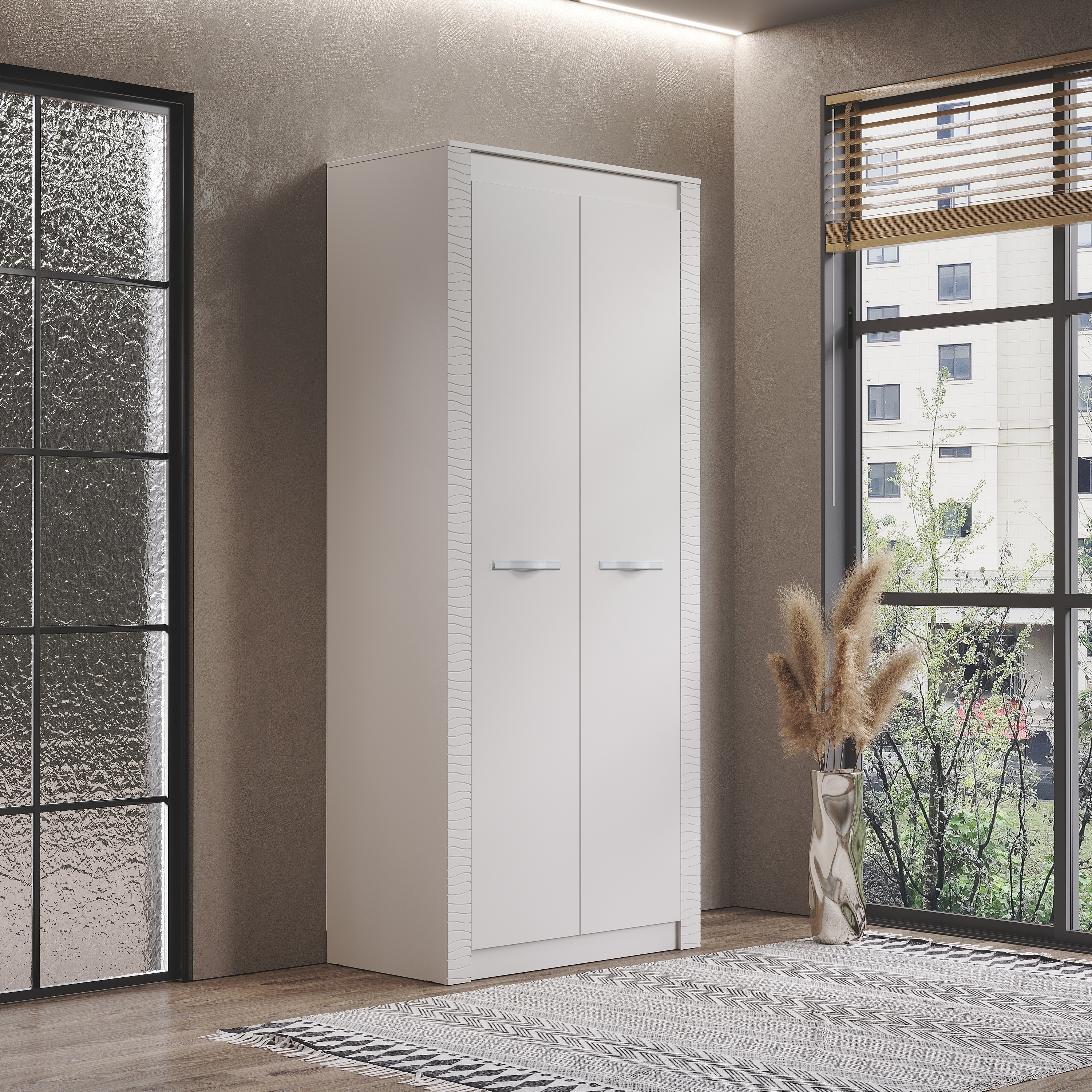 "Монако" Шкаф 2-х дв. ШК-37 Кашемир