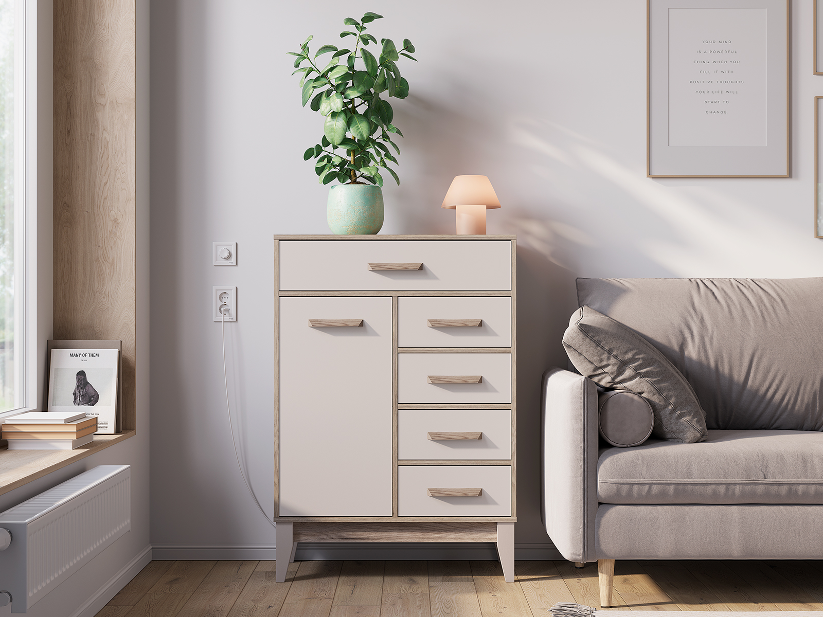 "Скандика" Комод КМ-13