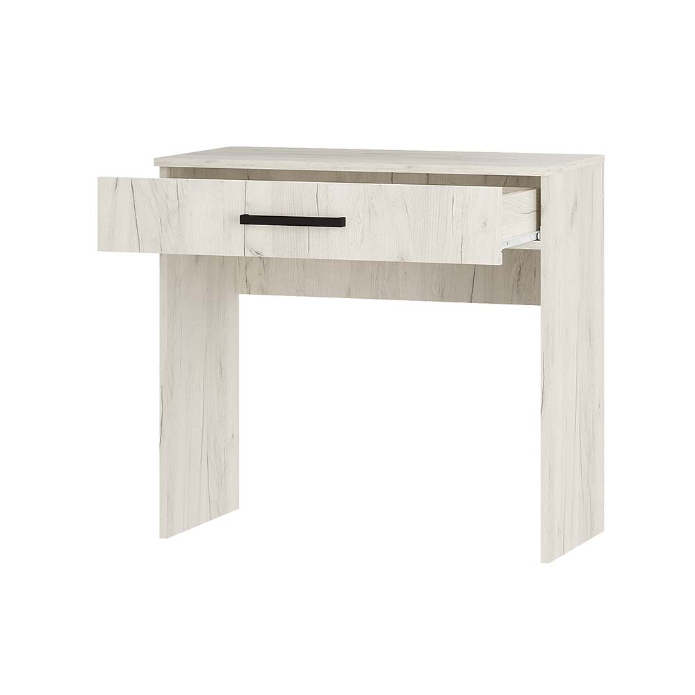 "Фиеста" Косметический стол дуб крафт белый						