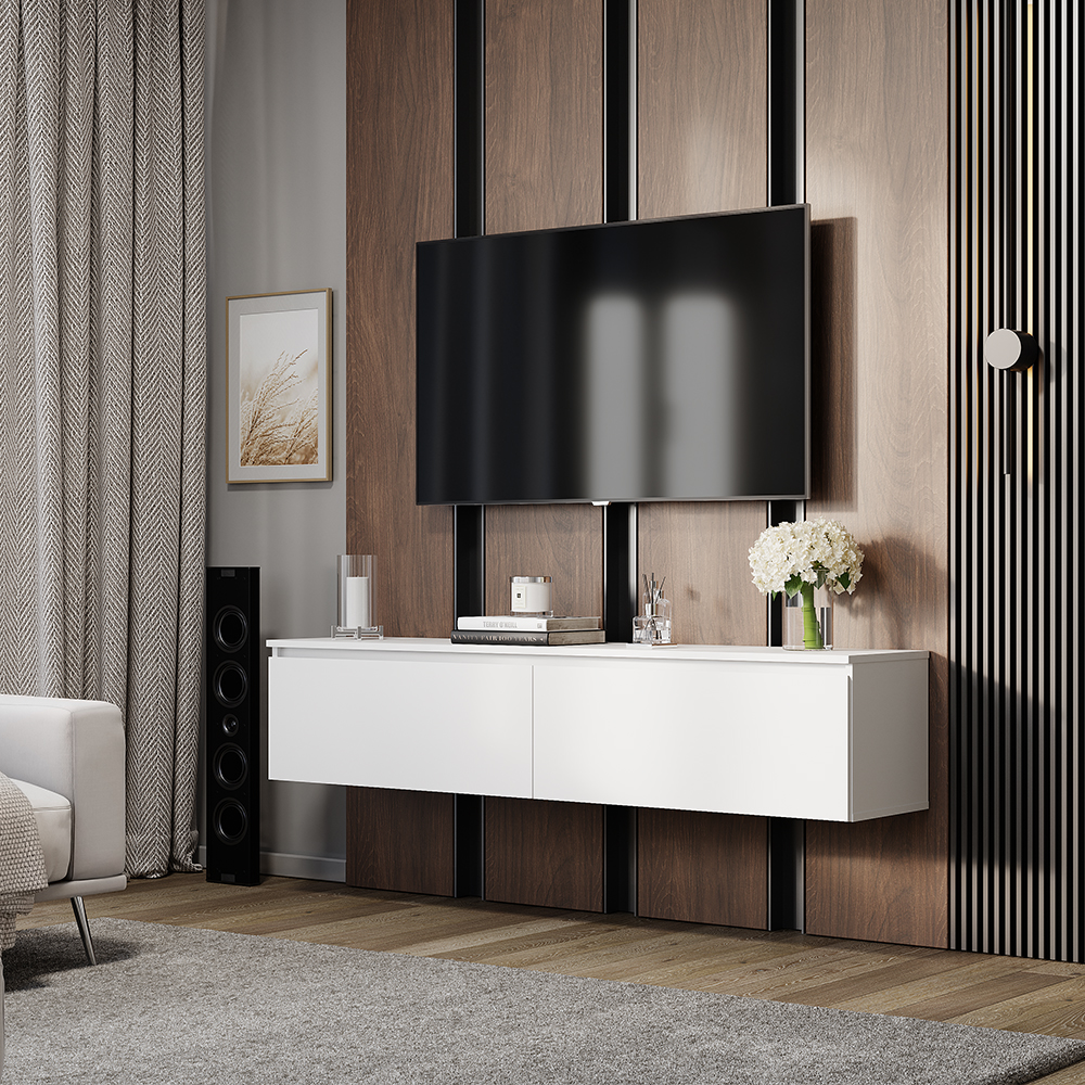 "Симпл" Шкаф навесной ШКН-07 Белый