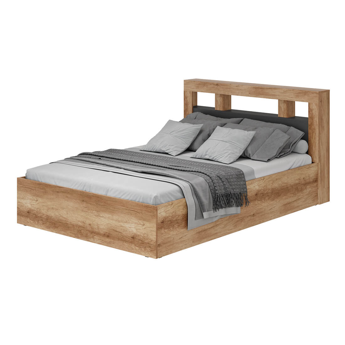 "Прима" Кровать 1,20 КР-06 Дуб каньон