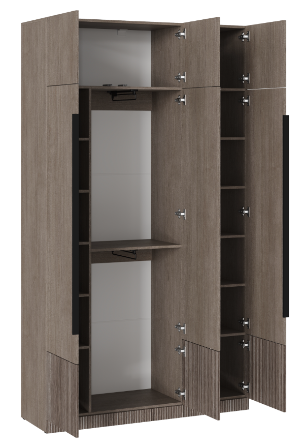 "Кантри" Шкаф 3ств. с зеркалом ШК-002