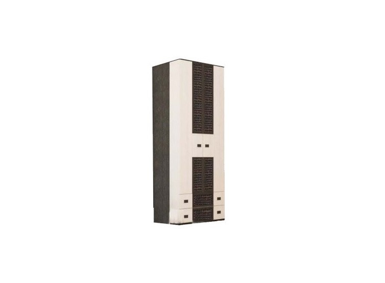 "КОНГО" ВЕНГЕ/ДУБ Шкаф 2х ств с  ящиками   2300*850*600 			