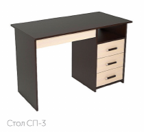 "Лик-5" Стол письменный СП-03 Венге