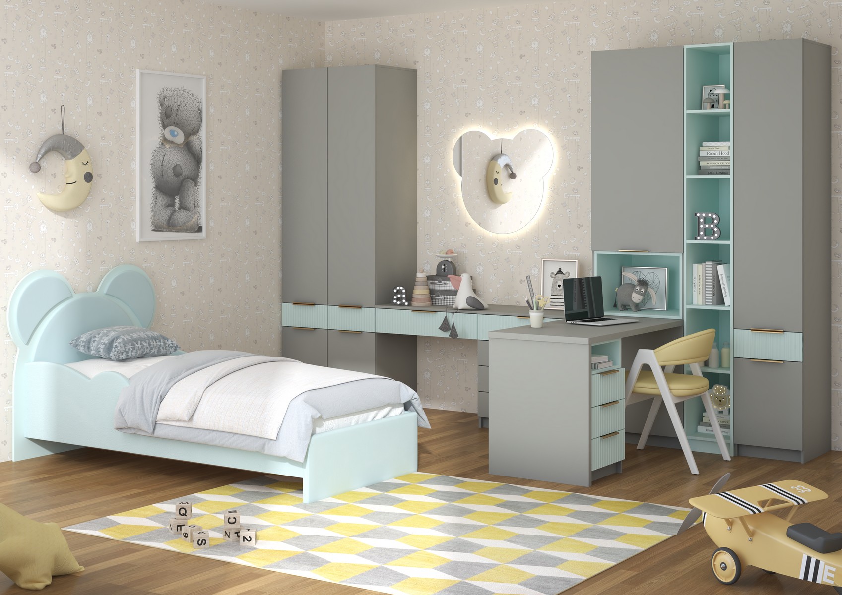 "ДЖЕРСИ" Стол письменный СП-001