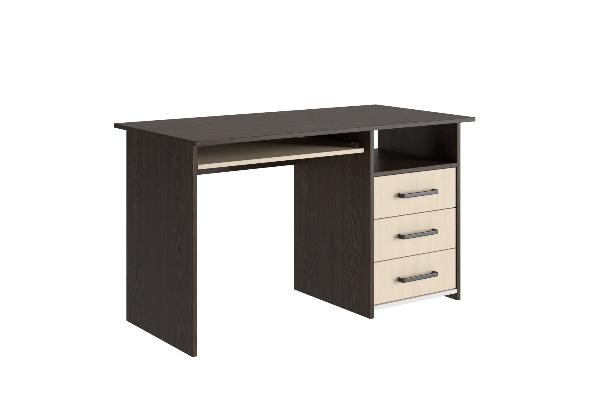 "Лик-5" Стол компьютерный СК-6 Венге/дуб молочный