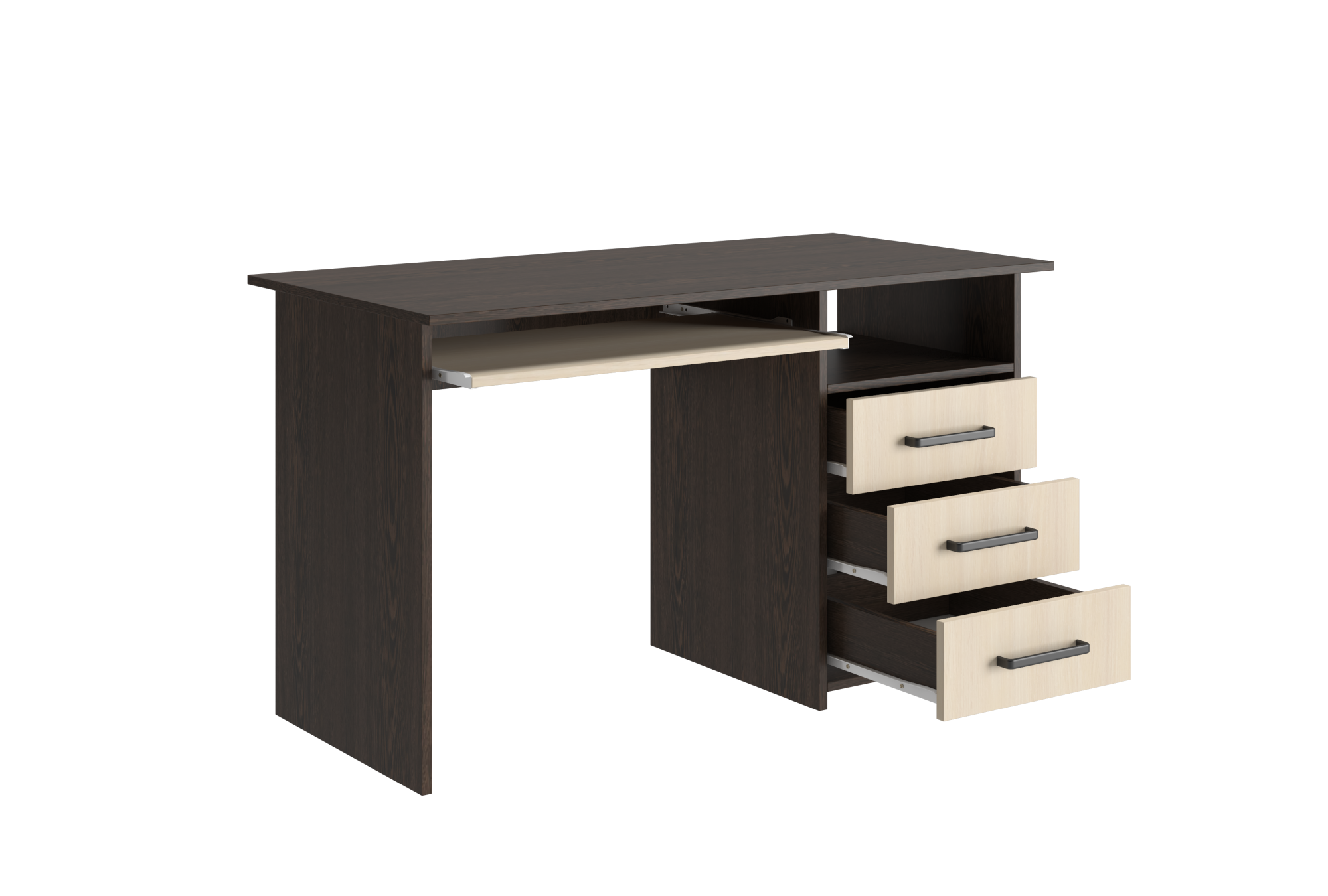 "Лик-5" Стол компьютерный СК-6 Венге/дуб молочный