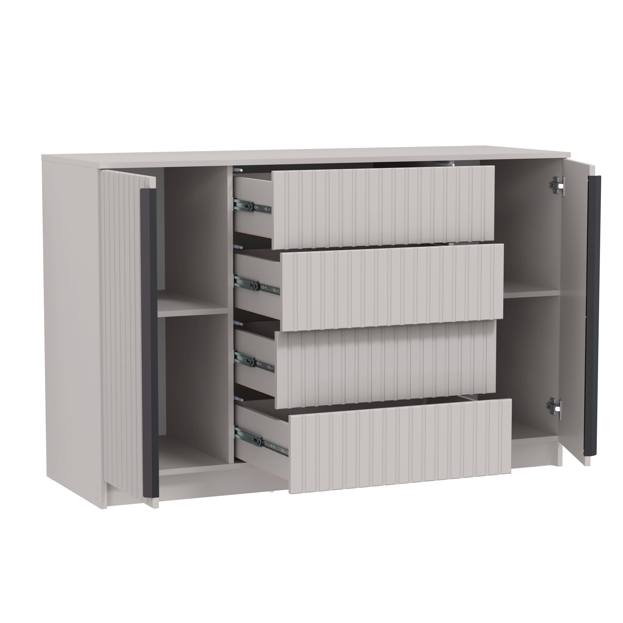 Комод 67.11 "Брандо" (МДФ ПВХ кашемир)