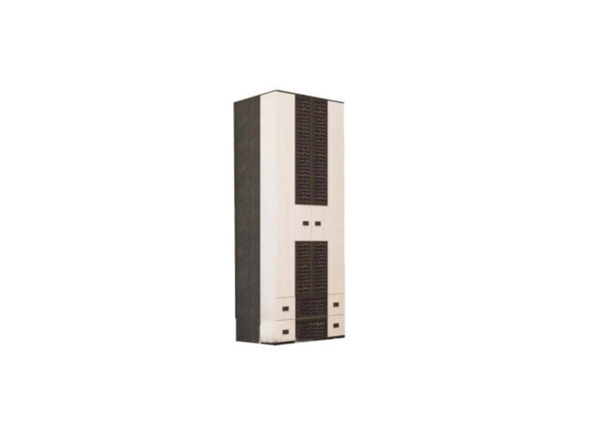 "КОНГО" ВЕНГЕ/ДУБ Шкаф 2х ств с  ящиками   2300*850*600 			